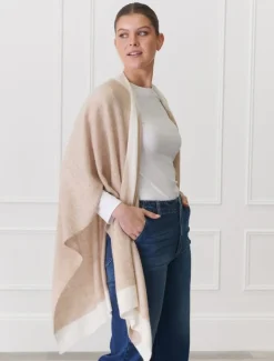 Knits And Jumpers*Zjoosh Luna Travel Wrap Oatmeal