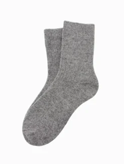 Bed Socks*Zjoosh Luxurious Wool Blend Socks Grey