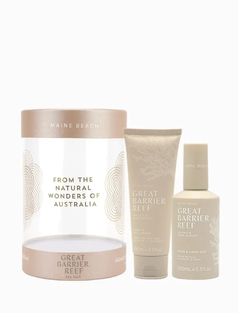 Hand And Nail Creams*3rd Party Other Maine Beach Great Barrier Reef Natural Wonders Gift Set