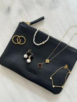 Clutches*Zjoosh Melissa Clutch Black