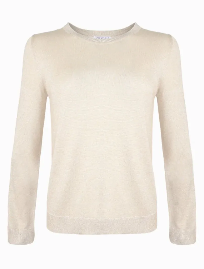 Knits And Jumpers*Zjoosh Melissa Sparkle Knit Gold