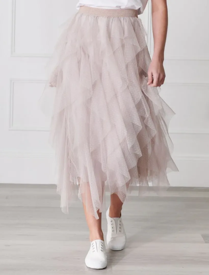 Skirts*Zjoosh Misty Skirt Nude