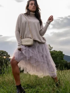 Skirts*Zjoosh Misty Skirt Nude