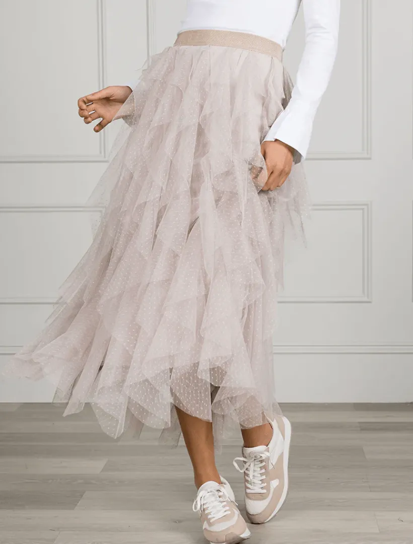 Skirts*Zjoosh Misty Skirt Nude
