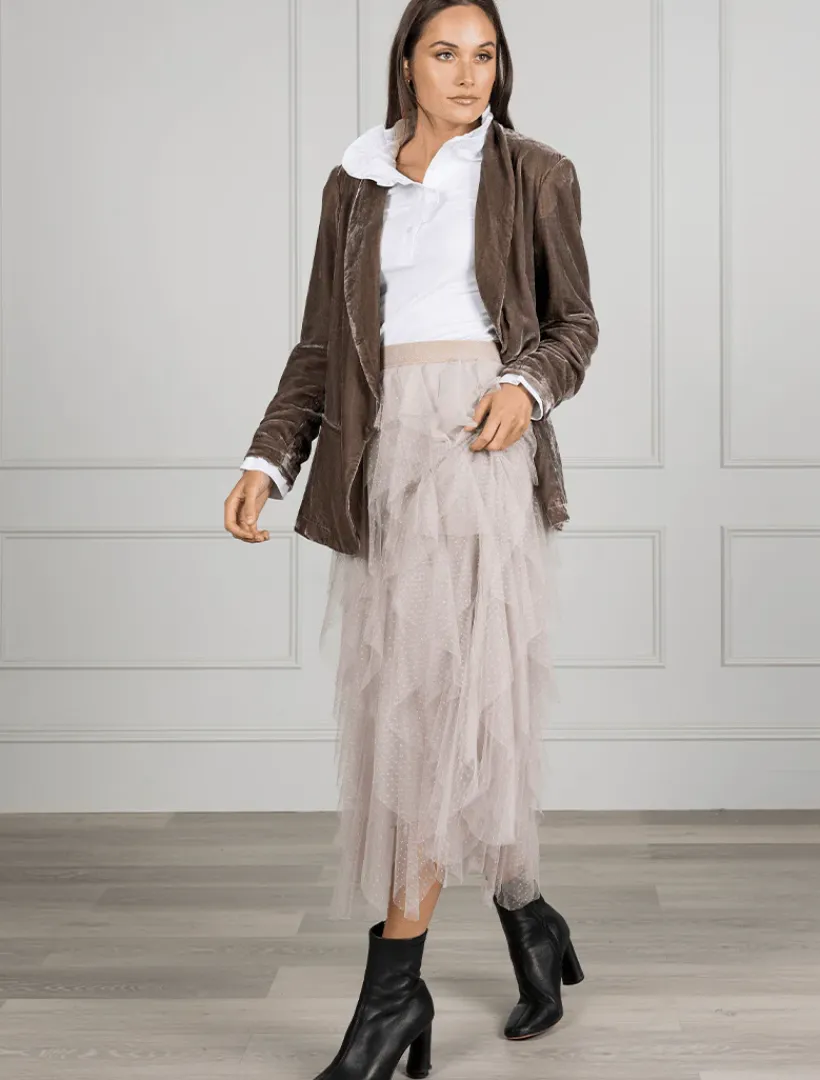 Skirts*Zjoosh Misty Skirt Nude