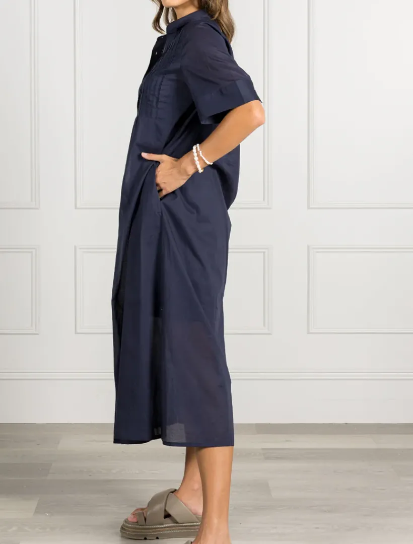 Dresses*Zjoosh Molly Shirt Dress - FINAL SALE Navy