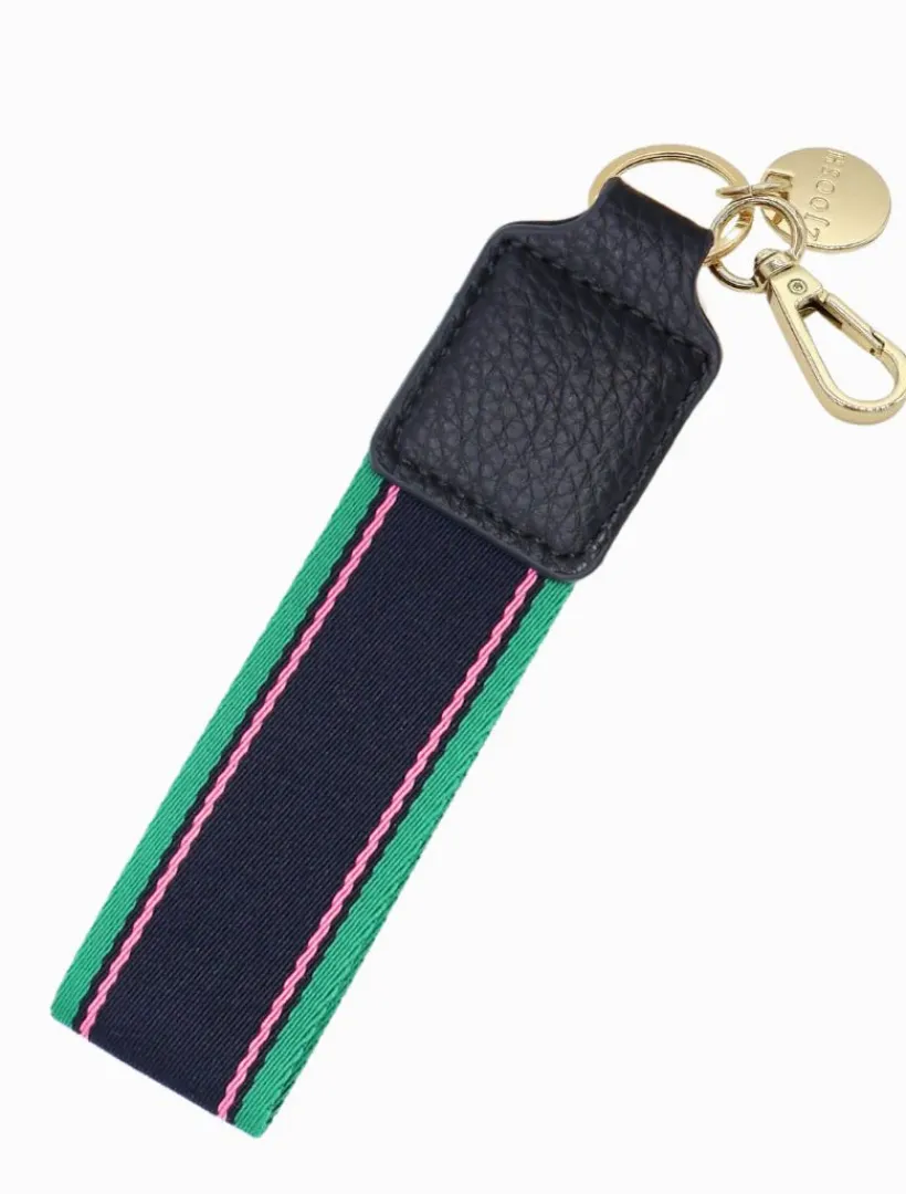 Key Rings*Zjoosh Odie Keyring Navy Green