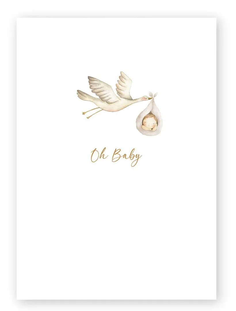 Stationery*Zjoosh Oh Baby Neutral Card
