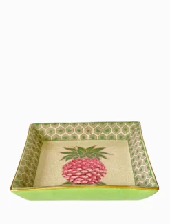 Ceramics*3rd Party Other Oriente Savon Dish Pina Green