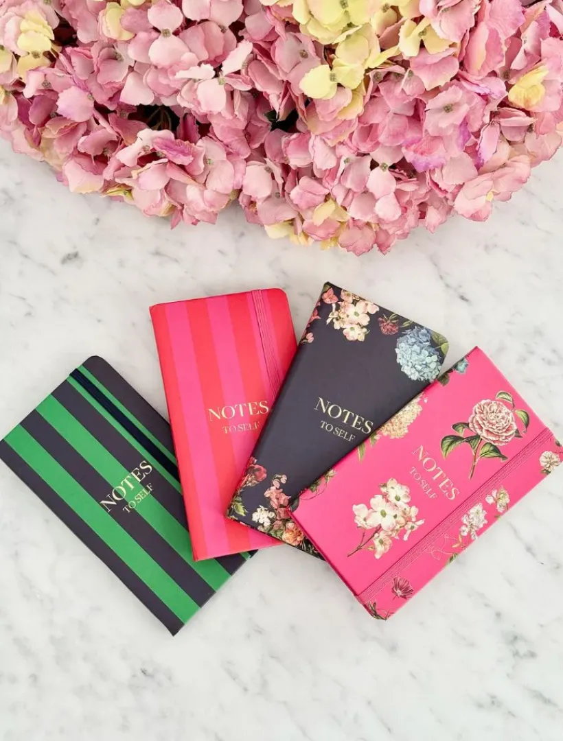 Stationery*Zjoosh Paige Journal Pink Red Stripe