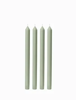 Unscented Candles*3rd Party Other Pale Eucalypt 30cm Dinner Candle (Pack of 4)