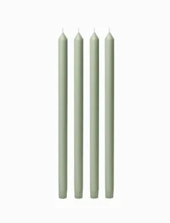 Unscented Candles*3rd Party Other Pale Eucalypt Dinner Candle 40cm (Pack of 4)