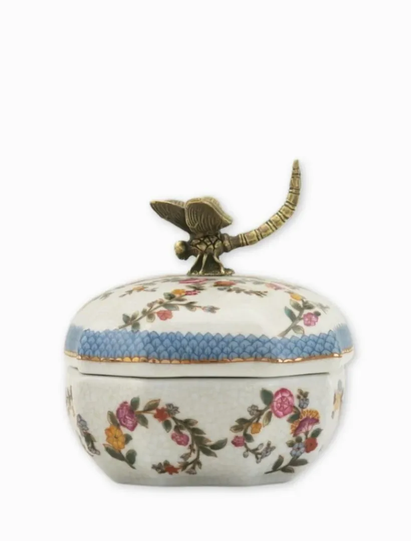 Home Ornaments|Ceramics*Zjoosh Palladian Lidded Box
