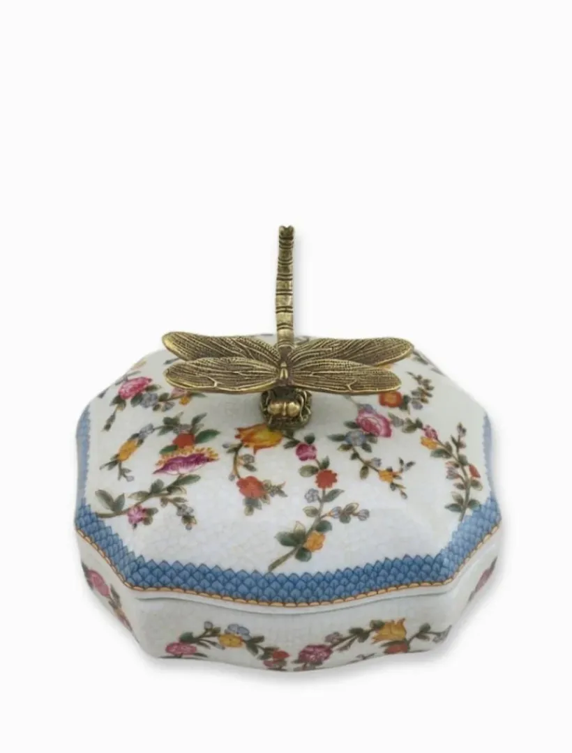 Home Ornaments|Ceramics*Zjoosh Palladian Lidded Box