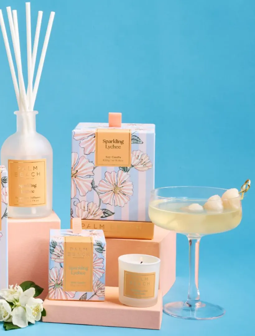 Palm Beach|Scented Candles*Palm Beach Extra Mini Candle Sparkling Lychee 50G