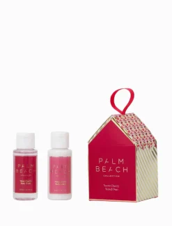 Palm Beach*Palm Beach Gingerbread House Travel Duo Neon Cherry - FINAL SALE
