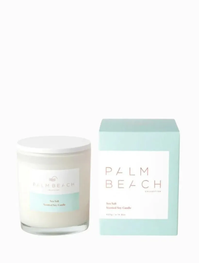 Palm Beach|Scented Candles*Palm Beach Sea Salt Candle 420G