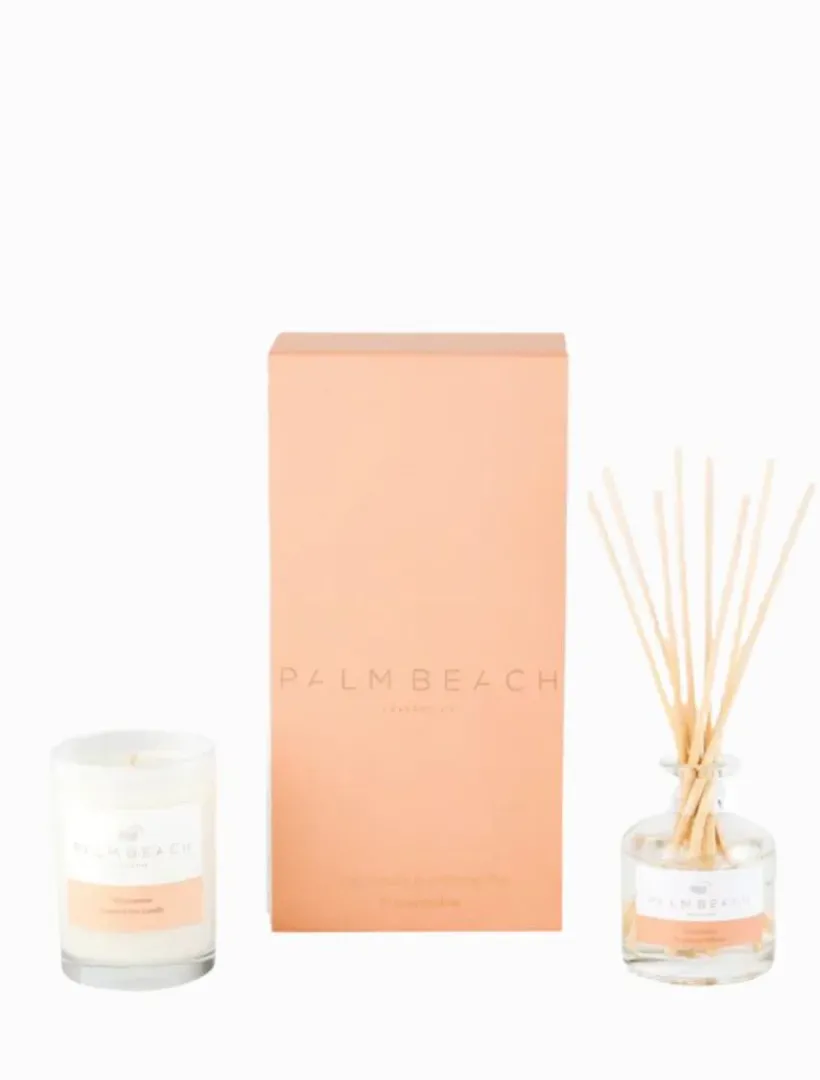 Palm Beach|Scented Candles*Palm Beach Watermelon Mini Candle And Diffuser Gift Set