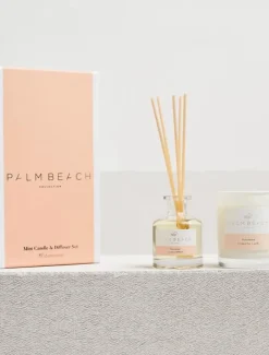Palm Beach|Scented Candles*Palm Beach Watermelon Mini Candle And Diffuser Gift Set
