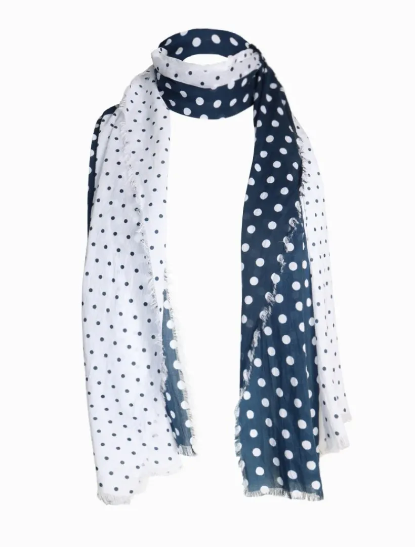Fashion Scarves|Scarves*Zjoosh Panama Scarf Polka Dot