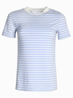 Shirts And Tops*Zjoosh Paris Striped Tee - FINAL SALE Sky