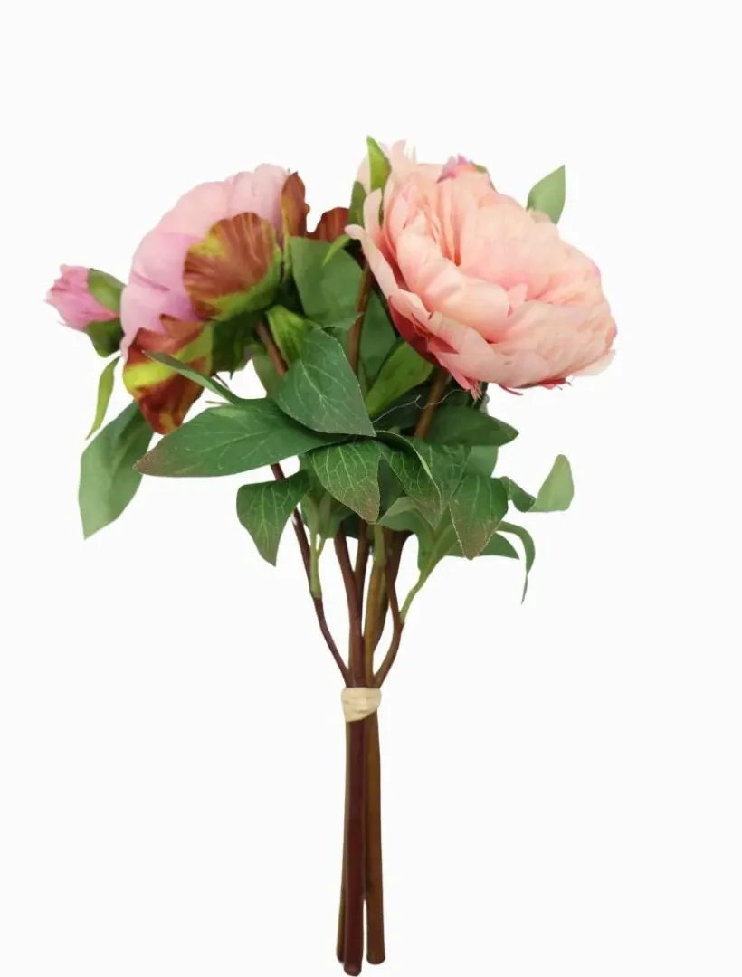 Flowers*Zjoosh Peony Bouquet 32cm Pink