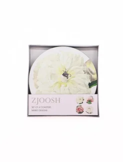 Coasters & Placemats*Zjoosh Peony Coasters (Set of 4)