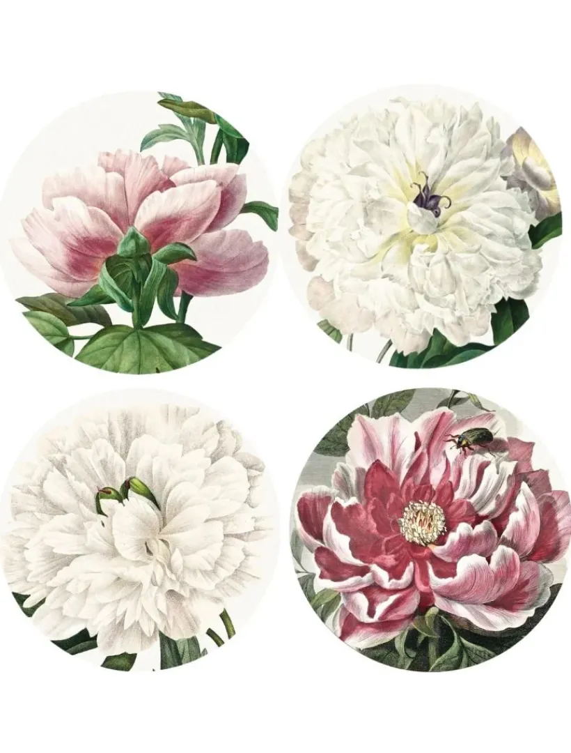 Coasters & Placemats*Zjoosh Peony Placemats (Set of 4)