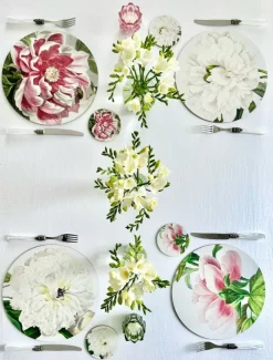 Coasters & Placemats*Zjoosh Peony Placemats (Set of 4)