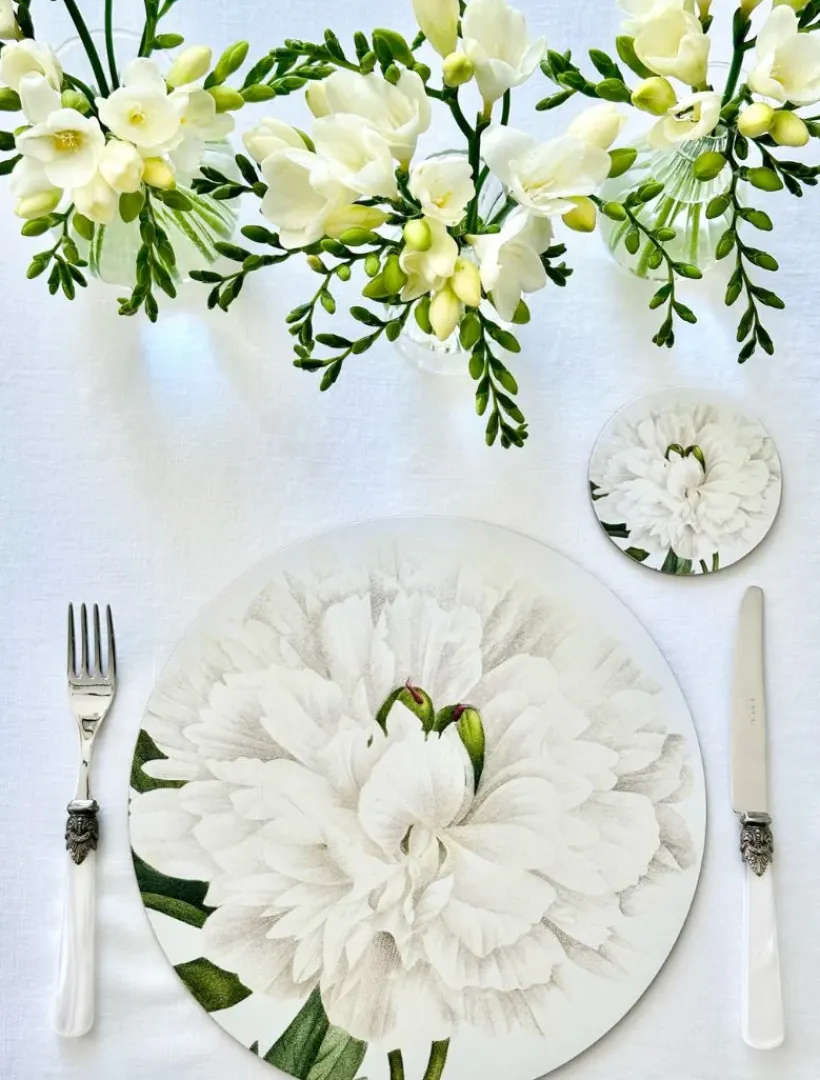 Coasters & Placemats*Zjoosh Peony Placemats (Set of 4)