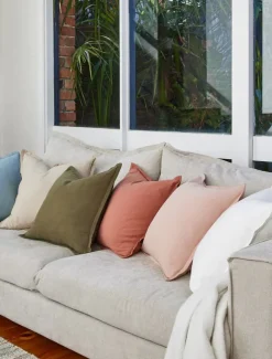 Cushions*3rd Party Other Perry Pale Blush Cushion 50cm x 50cm