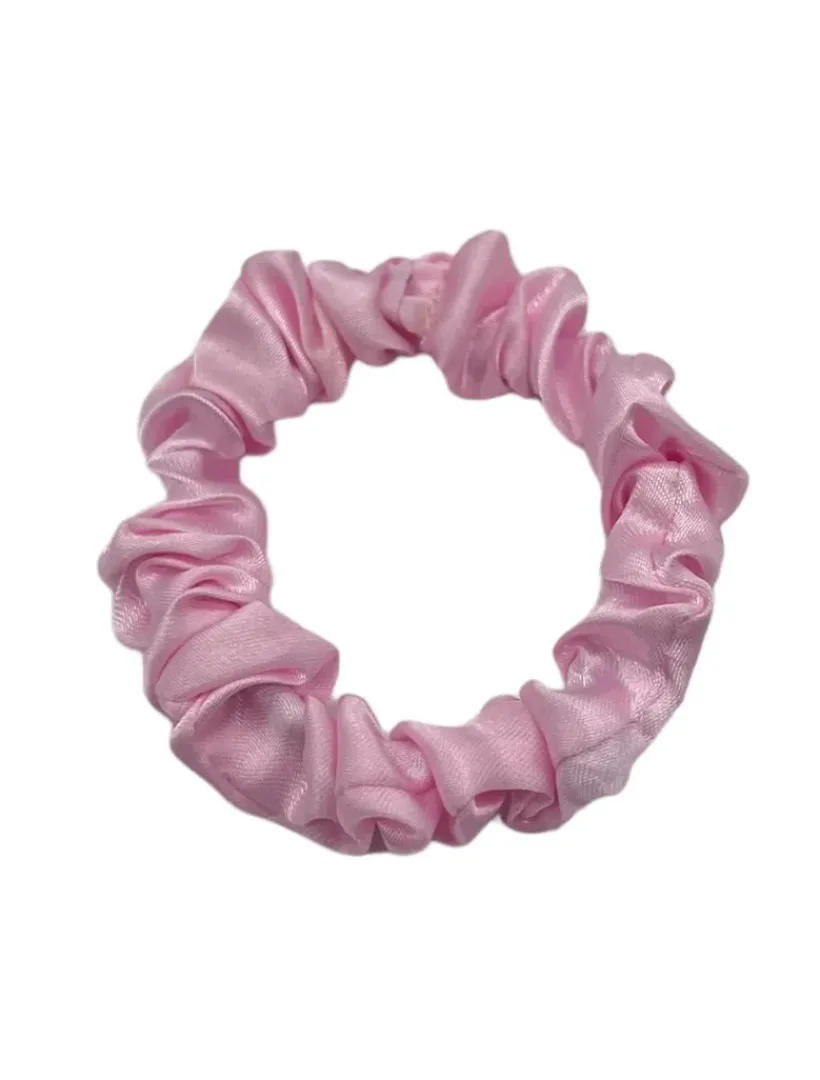 Hats & Hair Accessories*Zjoosh Mini Scrunchie Set of 4 Pink