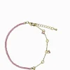 Pearl Jewellery|Bangles And Bracelets*Zjoosh Pink Stone Pearl and Gold Bracelet