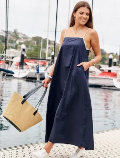Dresses*Zjoosh Polly Dress - FINAL SALE Navy