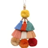 Key Rings*Zjoosh Pom Pom Bag Charm