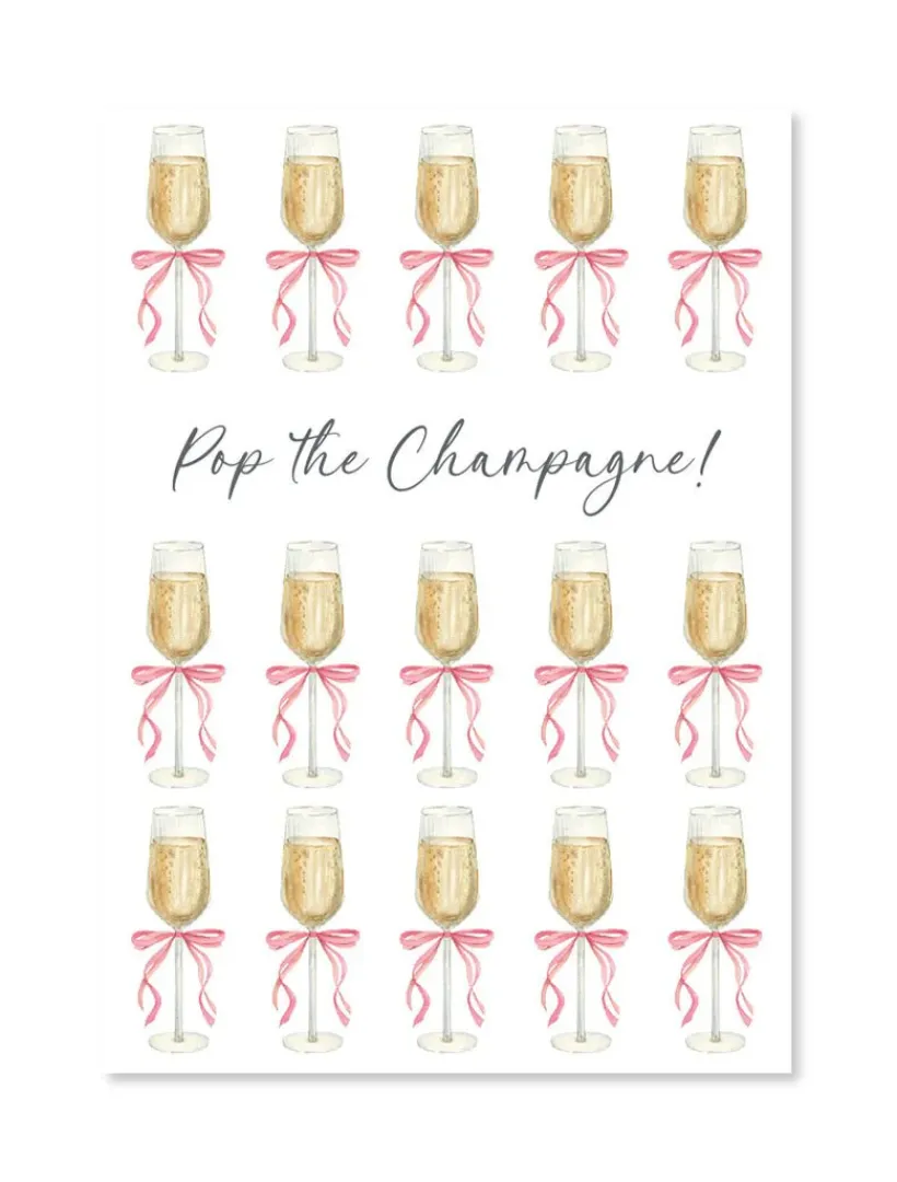 Stationery*Zjoosh Pop the Champagne Card