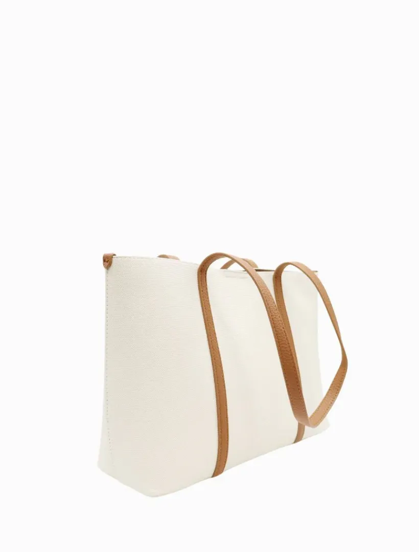 Totebags*Zjoosh Puglia Tote White