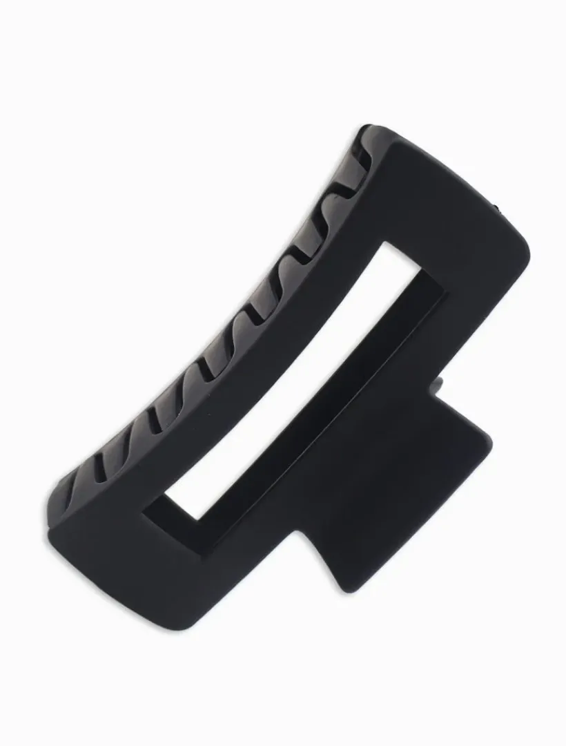 Hats & Hair Accessories*Zjoosh Rectangle Claw Clip Black