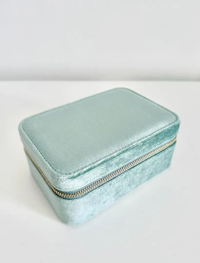 Jewellery Storage|Jewellery And Trinket Boxes*Zjoosh Rectangle Jewellery Case Sage