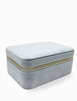Jewellery Storage|Jewellery And Trinket Boxes*Zjoosh Rectangle Jewellery Case Blue