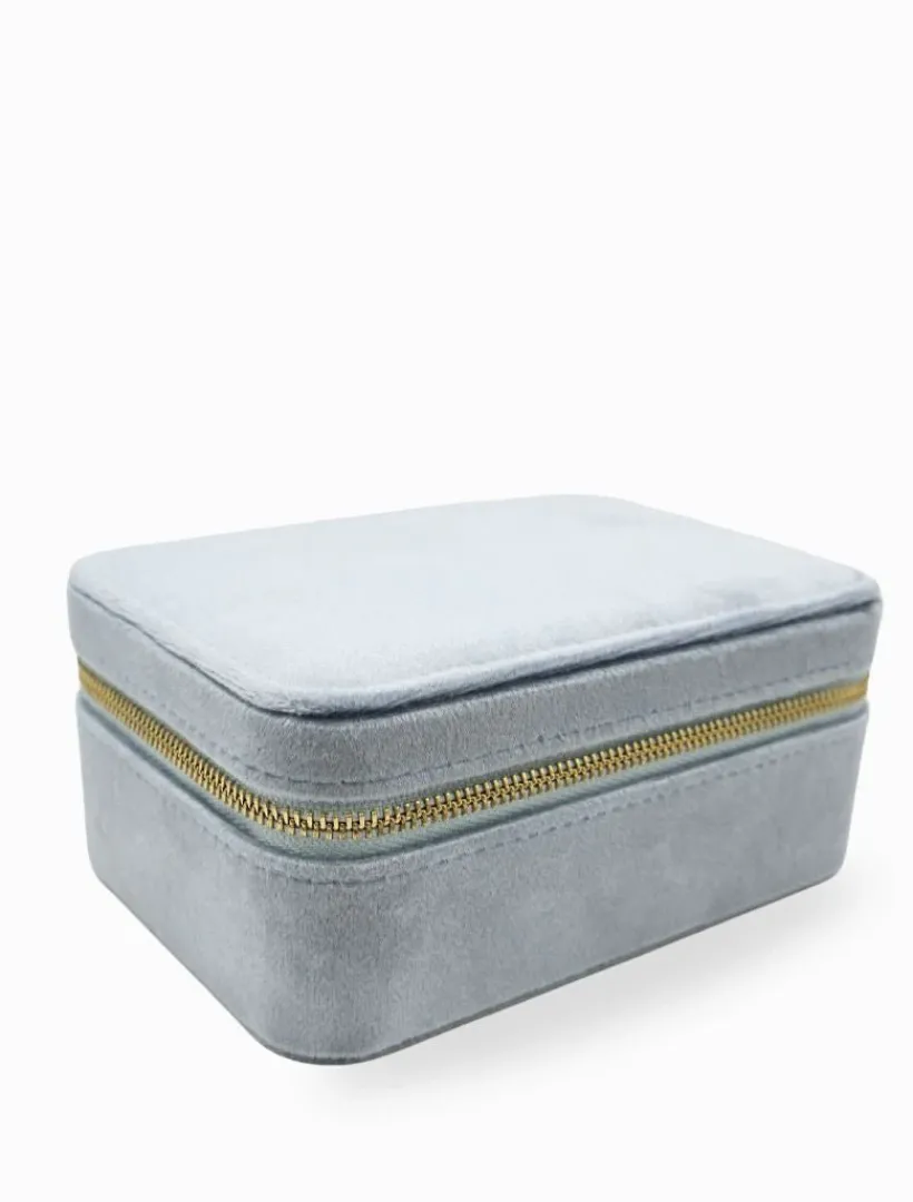 Jewellery Storage|Jewellery And Trinket Boxes*Zjoosh Rectangle Jewellery Case Blue