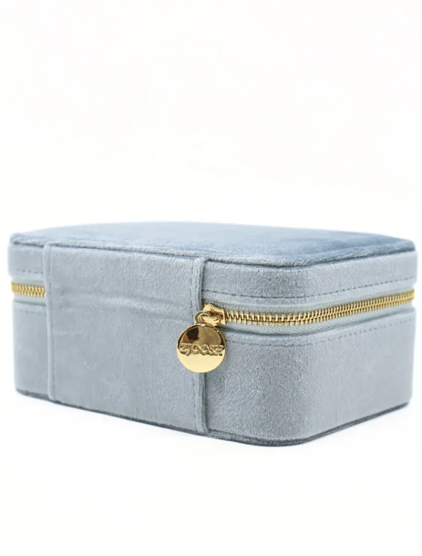 Jewellery Storage|Jewellery And Trinket Boxes*Zjoosh Rectangle Jewellery Case Blue