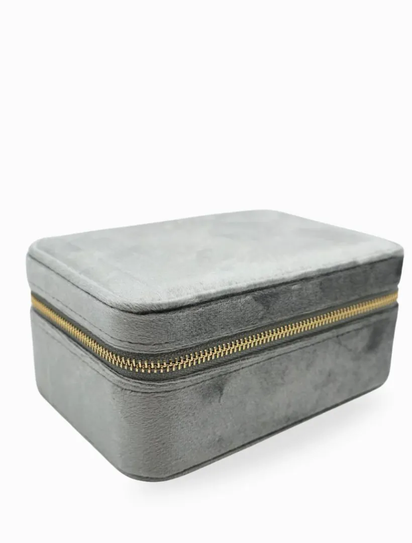 Jewellery Storage|Jewellery And Trinket Boxes*Zjoosh Rectangle Jewellery Case Silver