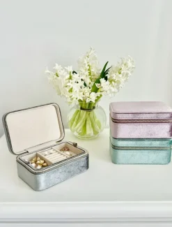 Jewellery Storage|Jewellery And Trinket Boxes*Zjoosh Rectangle Jewellery Case Silver
