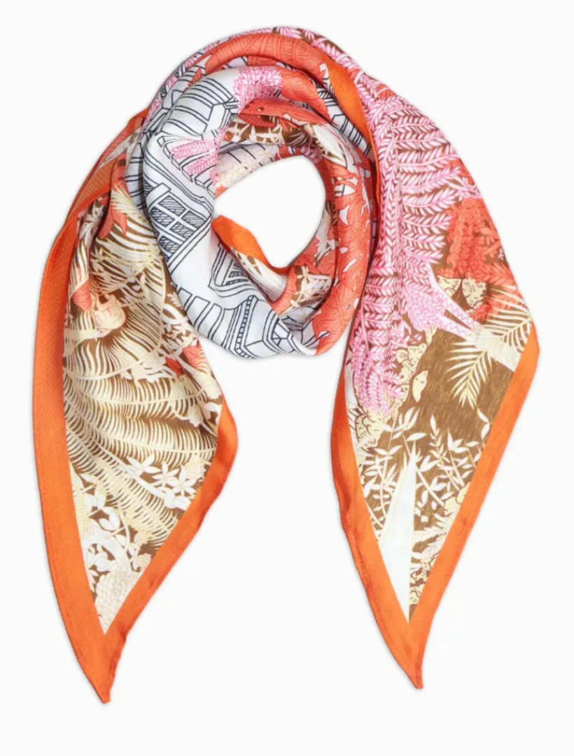 Fashion Scarves|Scarves*Zjoosh Riviera Scarf Orange