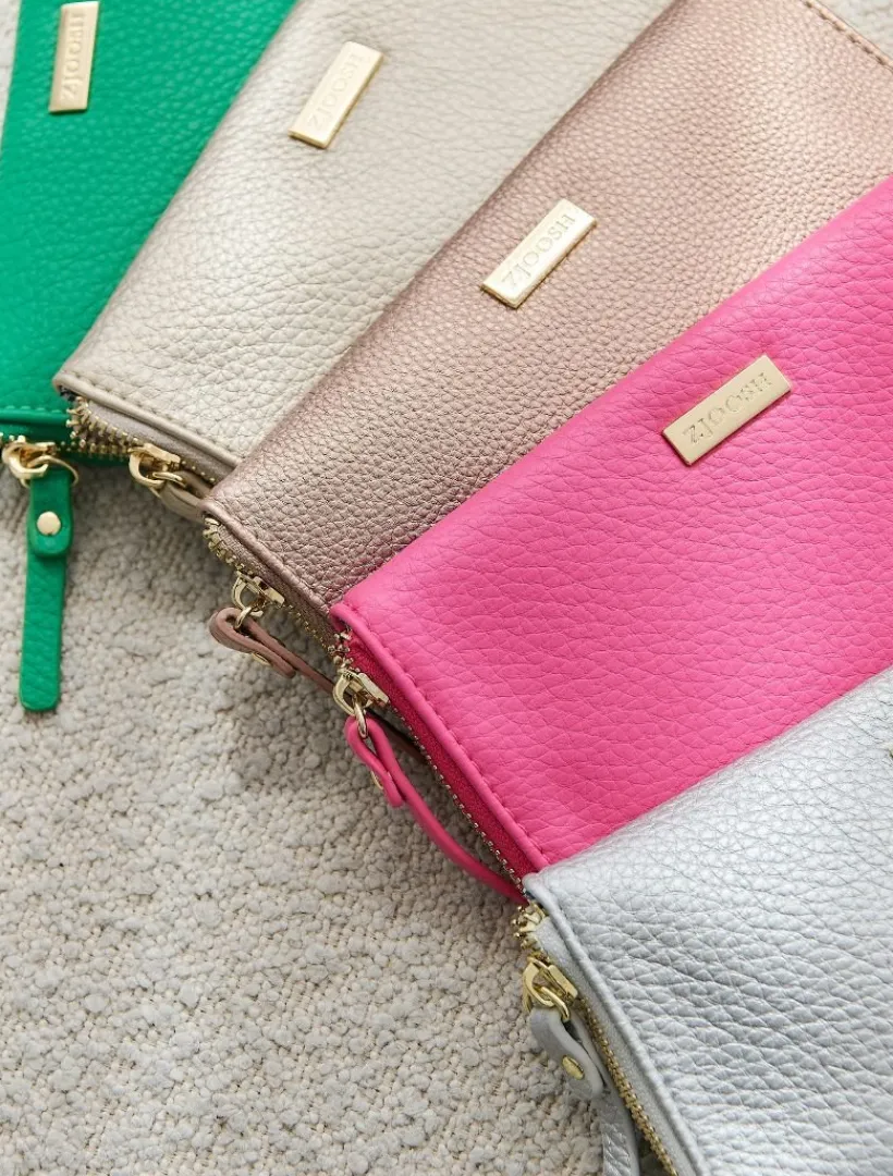 Travel And Cosmetic Bags|Travel & Cosmetic Bags*Zjoosh Rochester Purse Silver