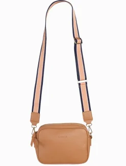 Cross Body Bags|Ruby Cross Body Collection*Zjoosh Ruby Sports Cross Body Bag Tan