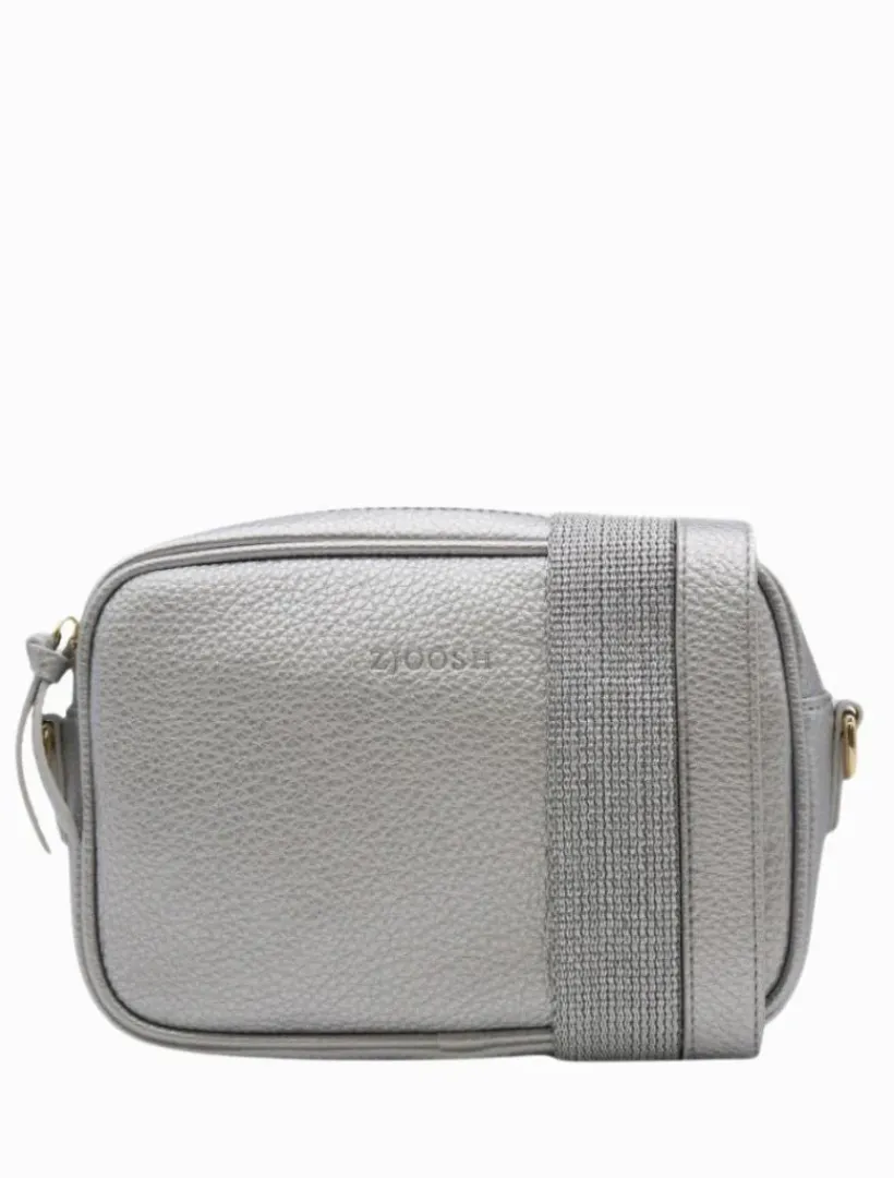 Cross Body Bags|Ruby Cross Body Collection*Zjoosh Ruby Sports Cross Body Bag Silver