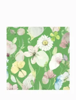Disposable Napkins*3rd Party Other Sada Apple Green Lunch Napkins 20pk