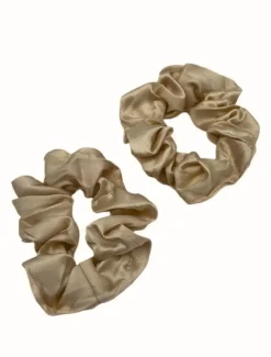 Hats & Hair Accessories*Zjoosh Scrunchie Set of 2 Sand